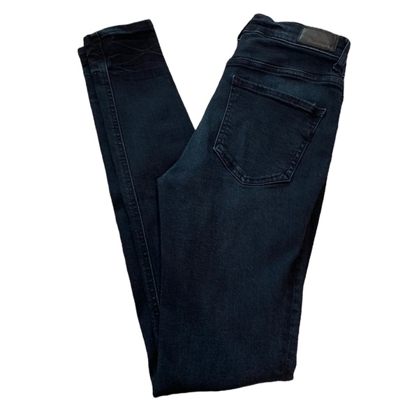 EXPRESS high rise legging jeans with long inseam
